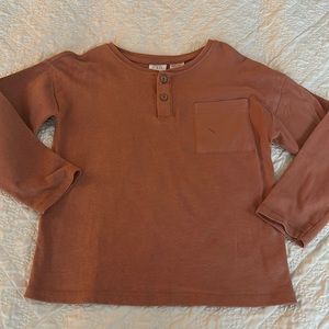 Zara long sleeve 4-5 boys tee